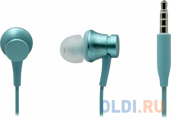Наушники с микрофоном Xiaomi Mi In-Ear Headphones Basic Blue ( HSEJ03JY) HSEJ03JY Matte - фото 1