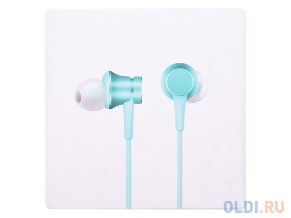 Наушники с микрофоном Xiaomi Mi In-Ear Headphones Basic Blue ( HSEJ03JY) HSEJ03JY Matte - фото 2