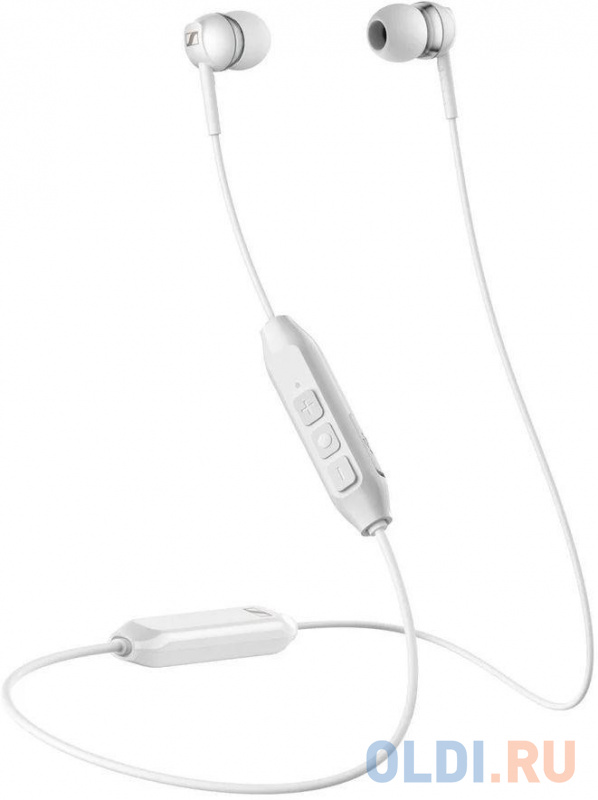 

Гарнитура вкладыши Sennheiser CX 150BT белый беспроводные bluetooth в ушной раковине (508381)