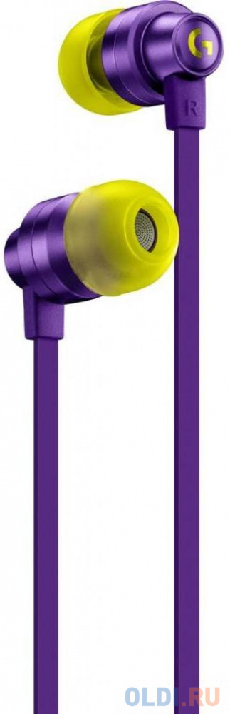 Игровая гарнитура проводная Logitech G333 фиолетовый