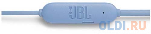 Гарнитура вкладыши JBL T215BTC синий беспроводные bluetooth шейный обод (JBLT215BTBLU) Вид№3