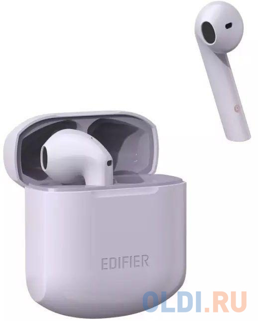 

Гарнитура вкладыши Edifier TWS200 фиолетовый беспроводные bluetooth в ушной раковине