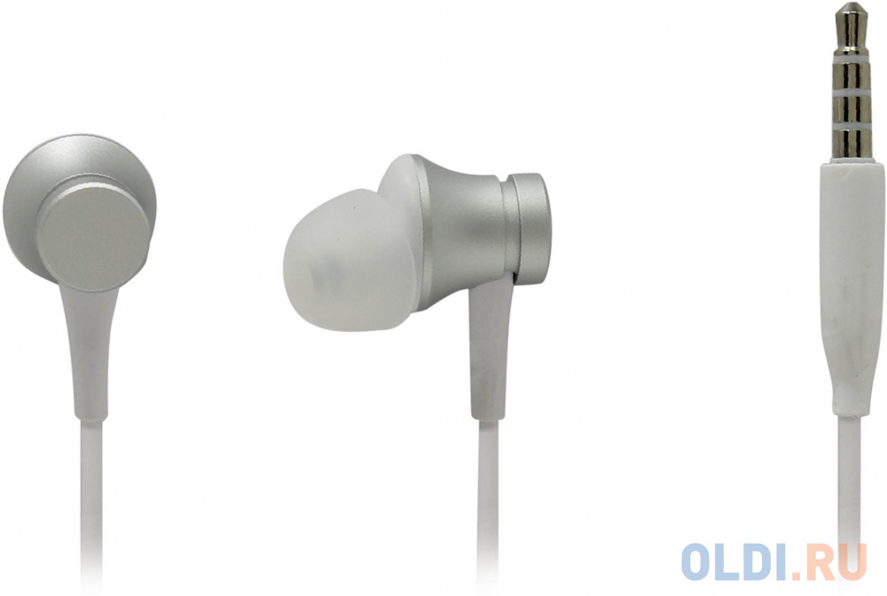 Гарнитура Xiaomi Mi In-Ear Headphones Basic серебристый MiIn-EarHeadphonesBasic_Silver - фото 1
