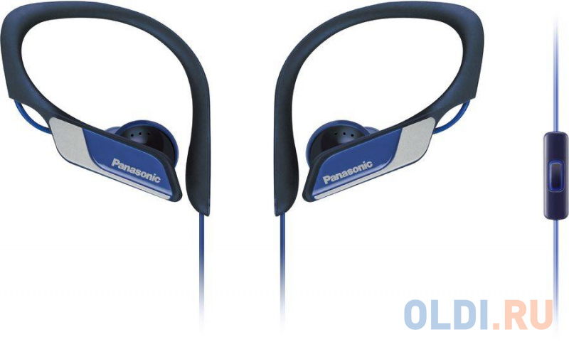 

Гарнитура вкладыши Panasonic RP-HS35MGC-A 1.2м синий проводные крепление за ухом