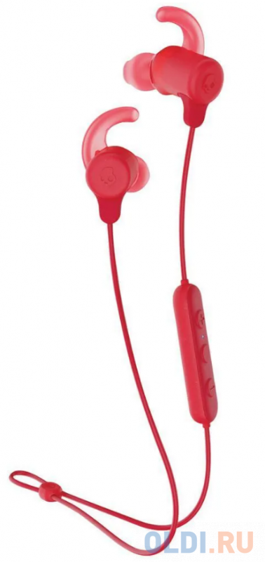 

Наушники Skullcandy Наушники спортивные беспроводные внутриканальные JIB+ ACTIVE WIRELESS, красные