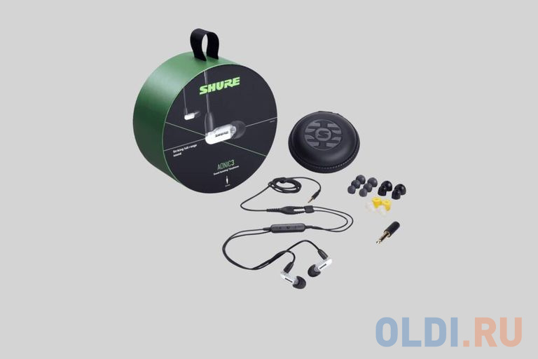 

Наушники SHURE Внутриканальные проводные наушники Aonic 3 с гарнитурой, цвет белый