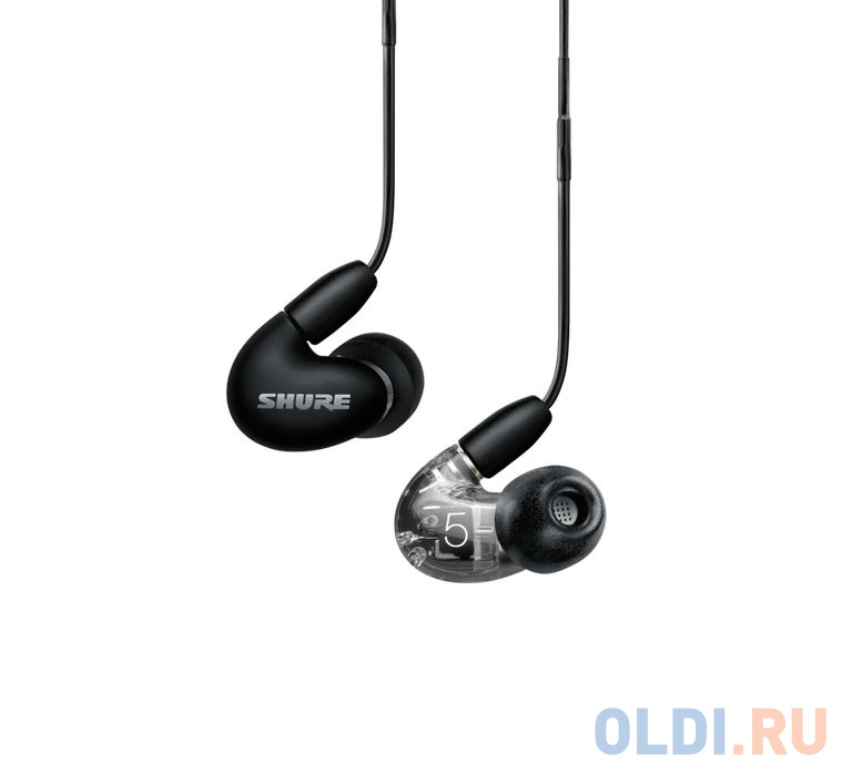 

Наушники SHURE Внутриканальные проводные наушники Aonic 5 с гарнитурой, цвет черный