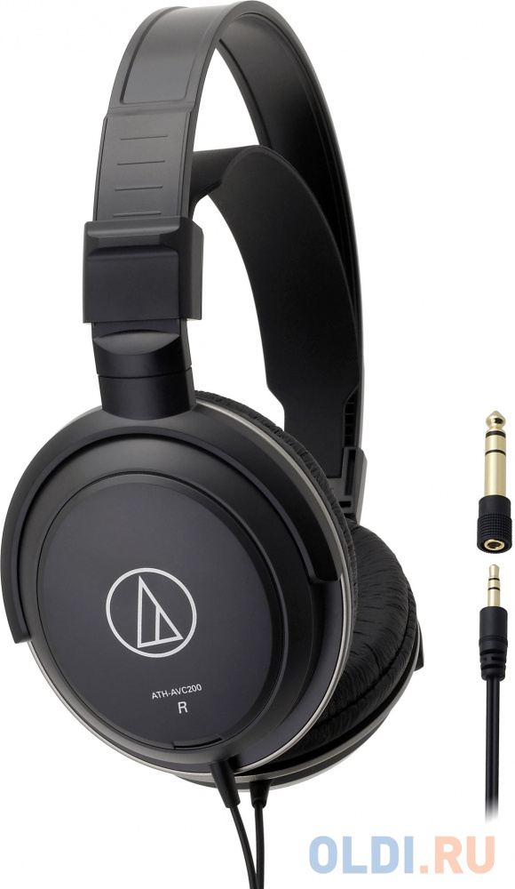 Наушники AUDIO-TECHNICA ATH-AVC200 black