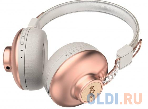 

Наушники Marley Наушники беспроводные накладные Positive Vibration BT Copper, Розовый