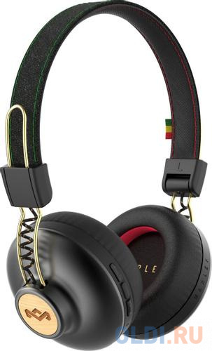 

Наушники Marley Наушники беспроводные накладные Positive Vibration BT Rasta, Черный