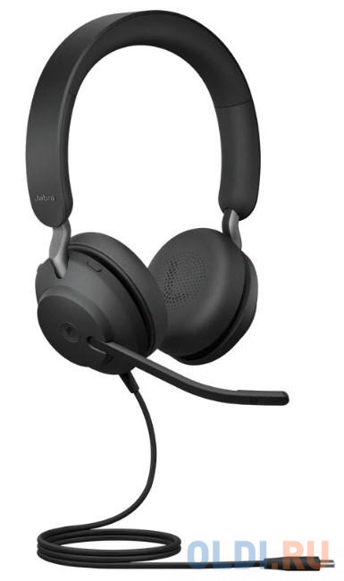 Гарнитура Jabra Evolve2 40, USB-C, UC Stereo спикерфон jabra speak 750 ms teams usb bt