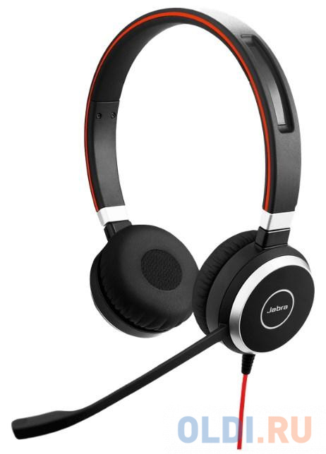 

Jabra EVOLVE 40 UC, Stereo, USB-C, Черный