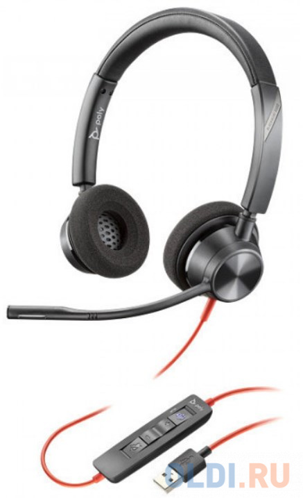 

Гарнитура Plantronics BlackWire 3320-M черный