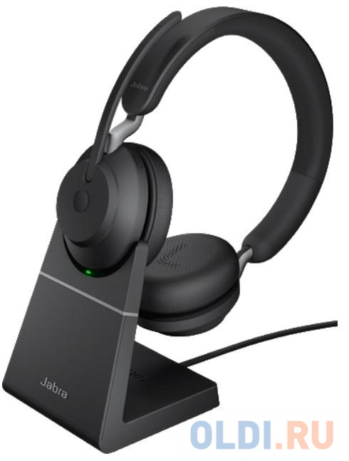 

Наушники JABRA Evolve2 65, Link380a UC Stereo Stand черный