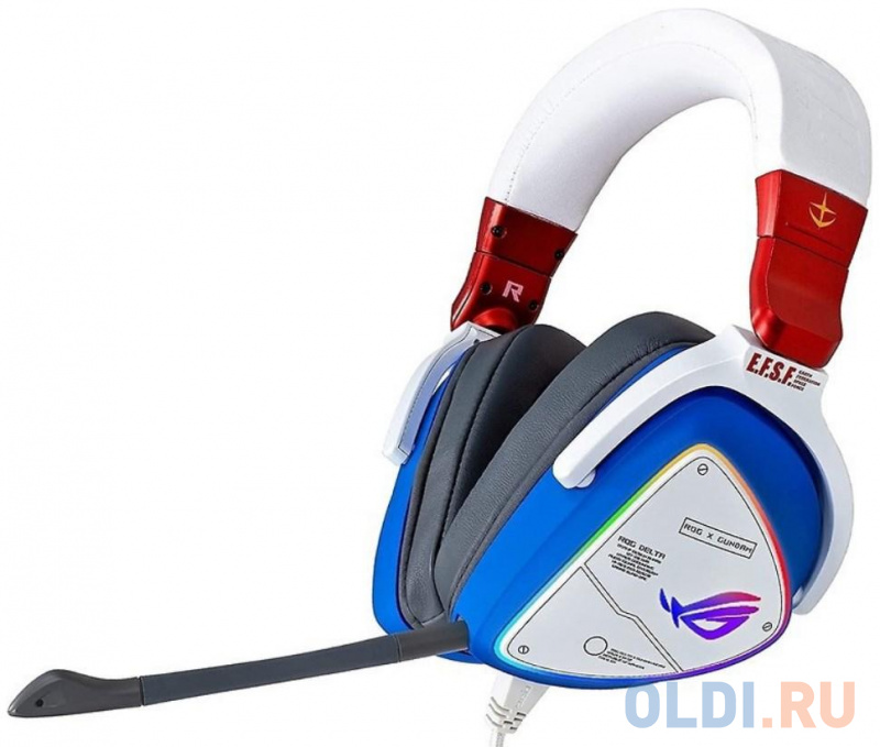

Гарнитура ASUS DELTA GUNDAM LTD/U 90YH0332-B2UA00 белый синий