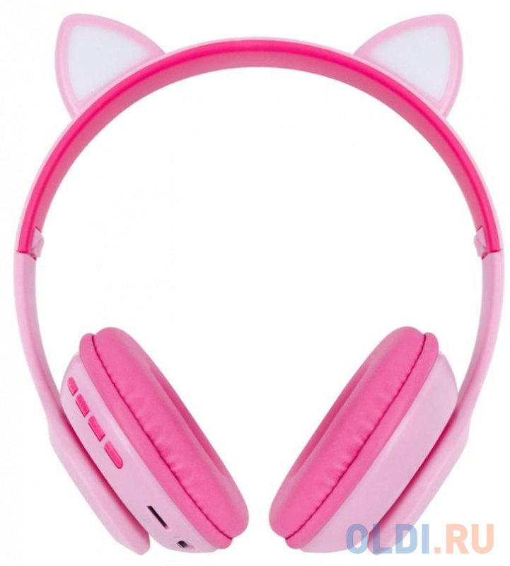 

Беспроводные наушники Rombica MySound BH-18 2C., Розовый