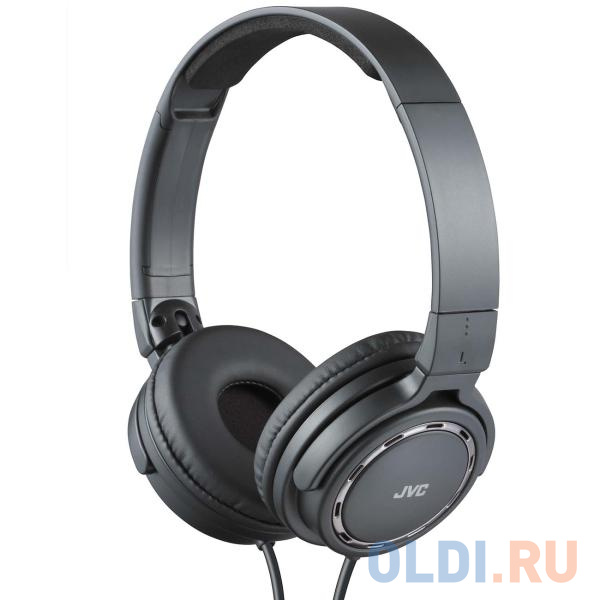 

Наушники JVC накладные легкие, модель HA-SR525-B-E. Цвет: черный