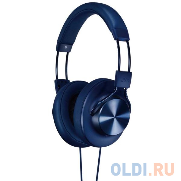 

Наушники JVC проводные, модель HA-SD7-A-F, серия Hi-Res Audio. Цвет: синий.