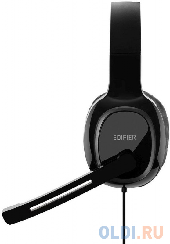 Наушники с микрофоном Edifier K815 USB черный 2м мониторные USB оголовье фото