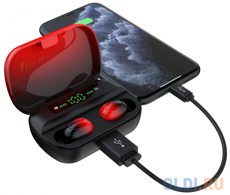 

Наушники Smart Buy i500 черный красный