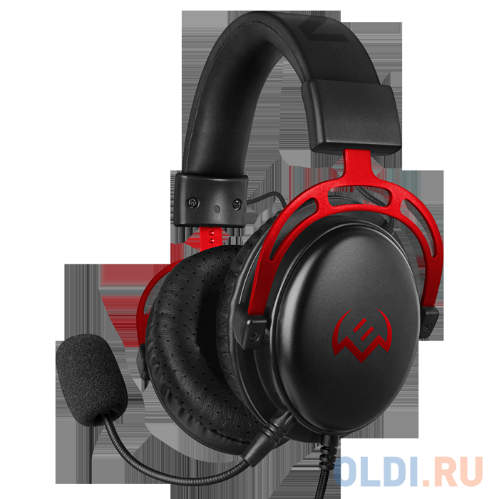 Игровая гарнитура проводная Sven AP-G1000MV черный игровая гарнитура hyperx cloud earbuds вкладыши 3 5mm jack 14 мм сменные амбушюры 4p5j5aa hx hsceb rd