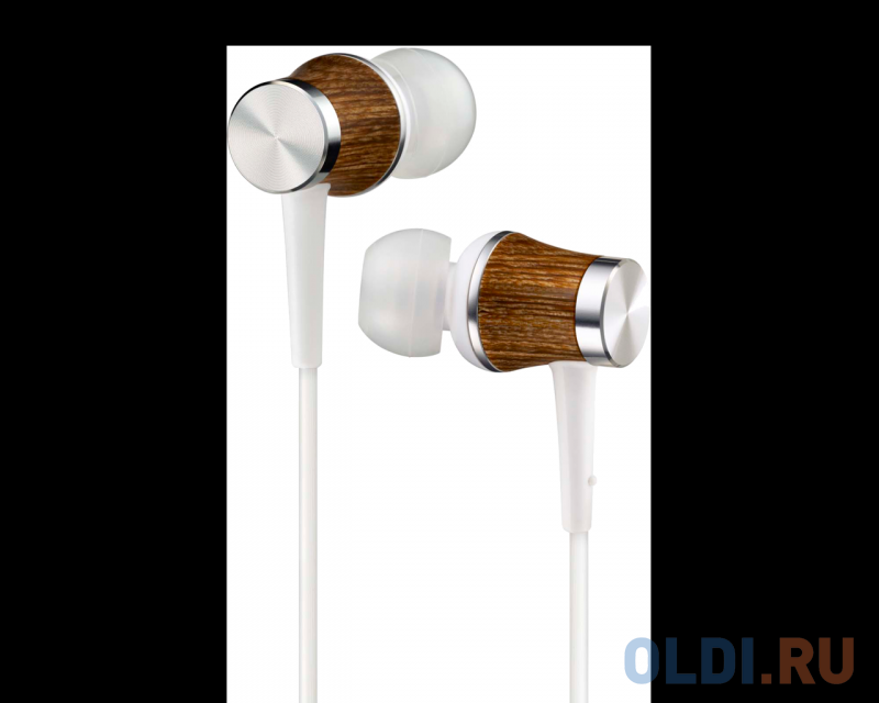 

Наушники JVC проводные внутриканальные, модель HA-FW7-T-F, серия WOOD. Цвет: белый.