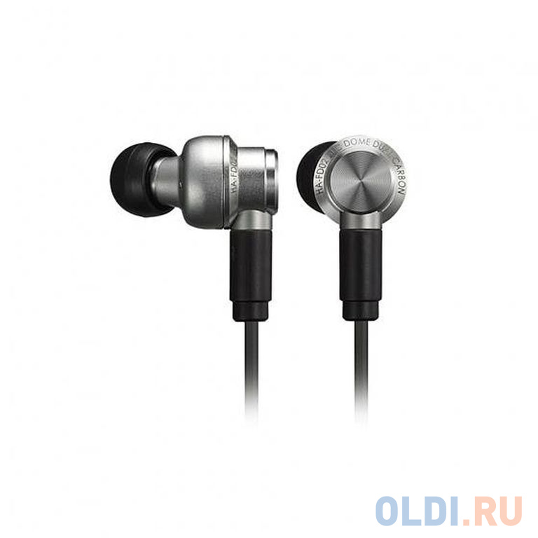 

JVC Наушники проводные внутриканальные, модель HA-FD02-F. Цвет: Серый