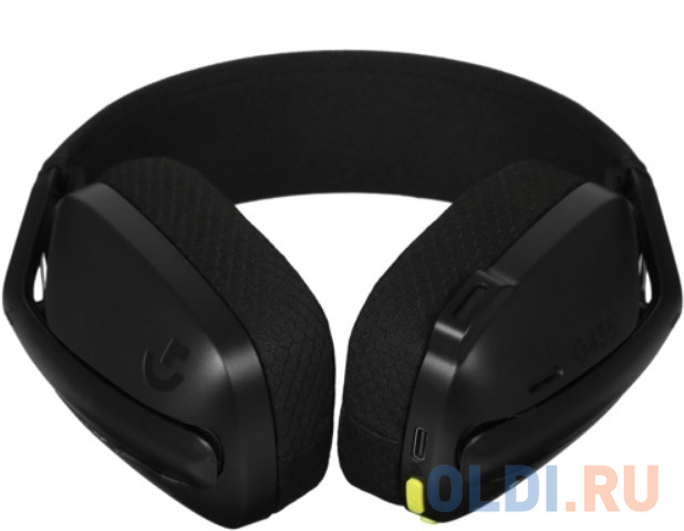 Игровая гарнитура беспроводная Logitech G435 LIGHTSPEED Wireless Gaming Headset черный 981-001050 Вид№2