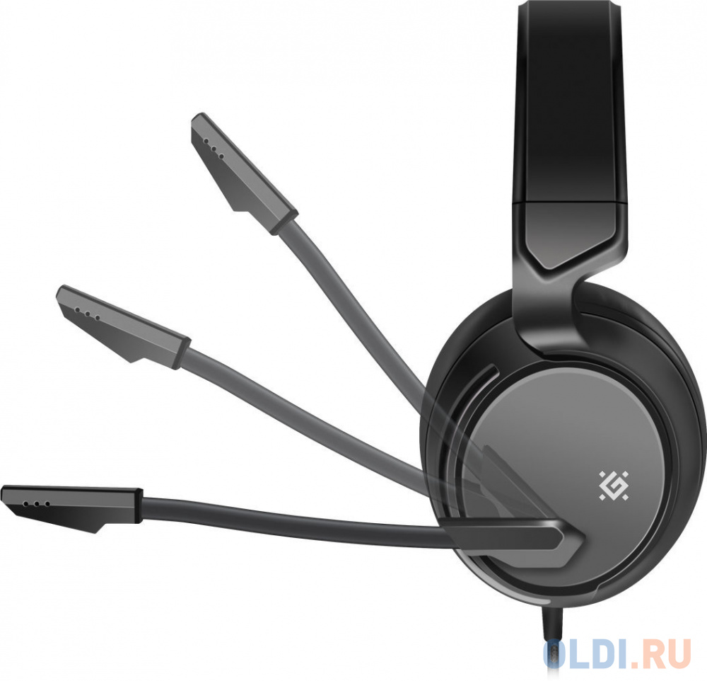Гарнитура GAMING SHADOW BLACK 64600 DEFENDER фото
