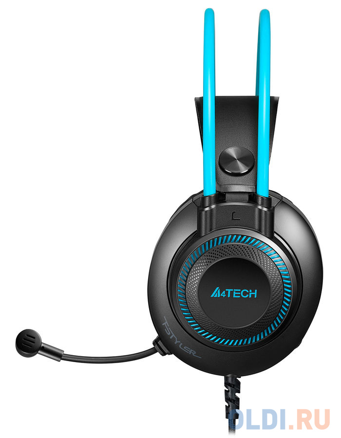 Наушники A4TECH Fstyler FH200i синий серый фото