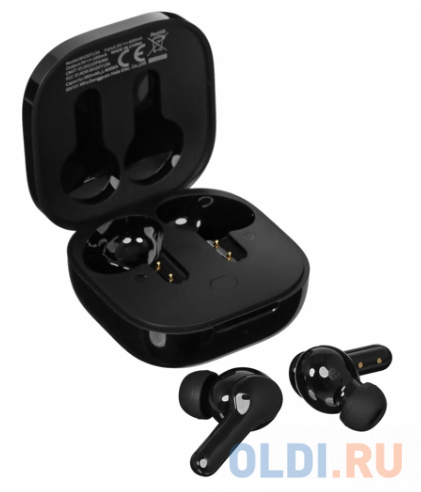 

Гарнитура вкладыши QCY T13 черный беспроводные bluetooth в ушной раковине