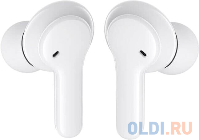 

Гарнитура вкладыши QCY T13 белый беспроводные bluetooth в ушной раковине