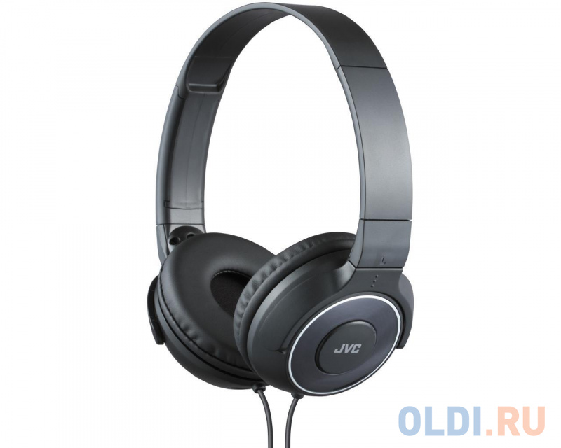 

Наушники JVC накладные портативные, модель HA-S220-B-E. Цвет: черный