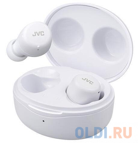 

Наушники JVC полностью беспроводные (TWS), модель HA-A5T-WN-E. Цвет: белый
