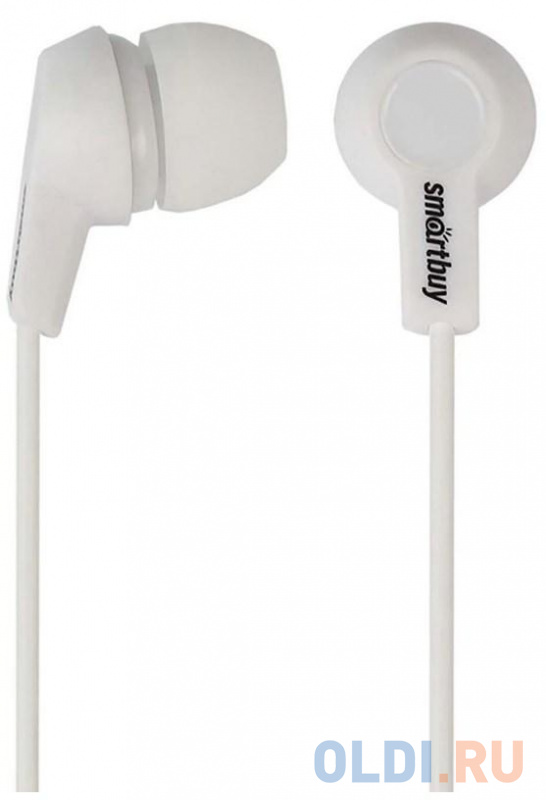 

Smartbuy JAZZ, белые, 3 пары силиконовых вставок (SBE-710)/40, Белый