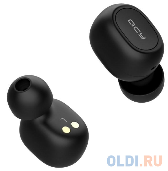 

Беспроводные наушники QCY TWS Earphones T1C (black), Черный