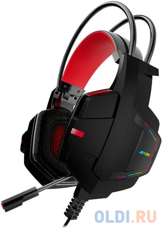 

Игровая гарнитура проводная Lenovo HU85 черный
