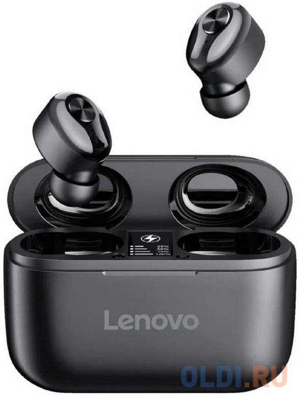 Беспроводные наушники Lenovo TWS HT18, черный беспроводные стереонаушники с микрофоном sven ap b500mv bluetooth