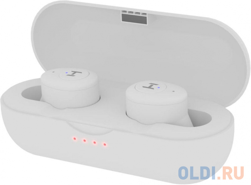 Наушники HARPER HB-515 White 80 Гц-20 КГц, 97 дБ, 32 Ом, 6мм, 50 мАч./500 мАч.,microUSB фото