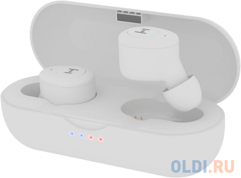 Наушники HARPER HB-515 White 80 Гц-20 КГц, 97 дБ, 32 Ом, 6мм, 50 мАч./500 мАч.,microUSB фото