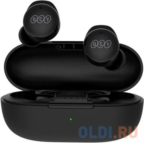 

Гарнитура вкладыши QCY T17 черный беспроводные bluetooth в ушной раковине (BH21Q17A)
