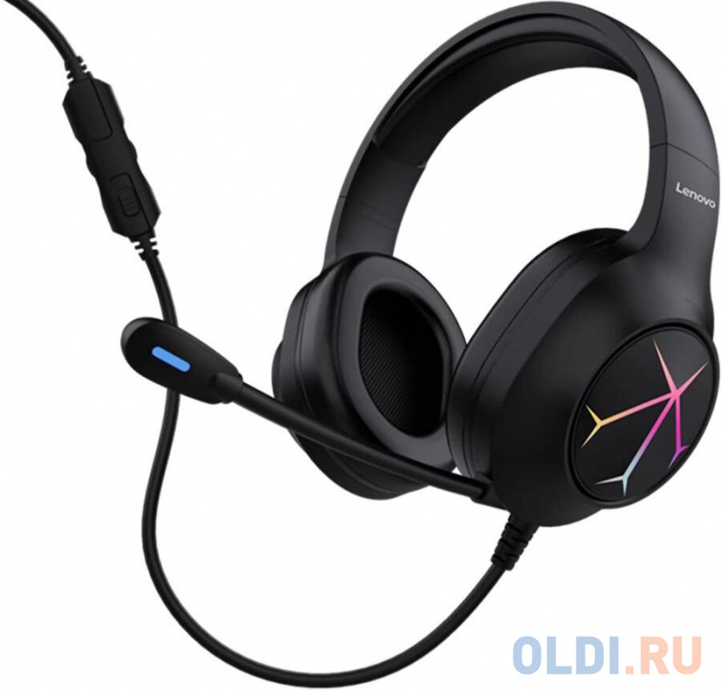 Игровые наушники Lenovo G60B (USB), черный