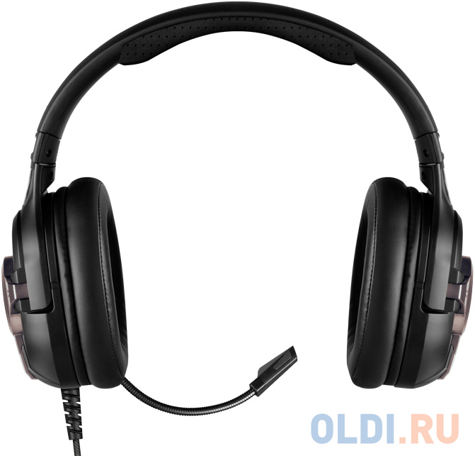 Наушники с микрофоном Sven AP-U1100MV черный 2.2м мониторные оголовье фото