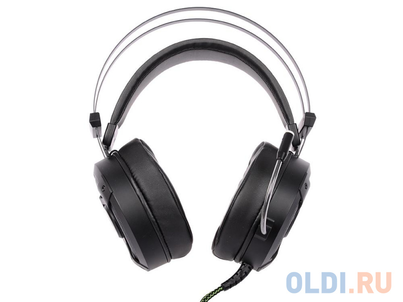 Наушники HARPER Gaming Hellfire GHS-X10 / Игровые / Проводные / Накладные с микрофоном / Черный / 20 Гц - 20 кГц / 105 дБ / USB, Mini-jack / 3.5 фото