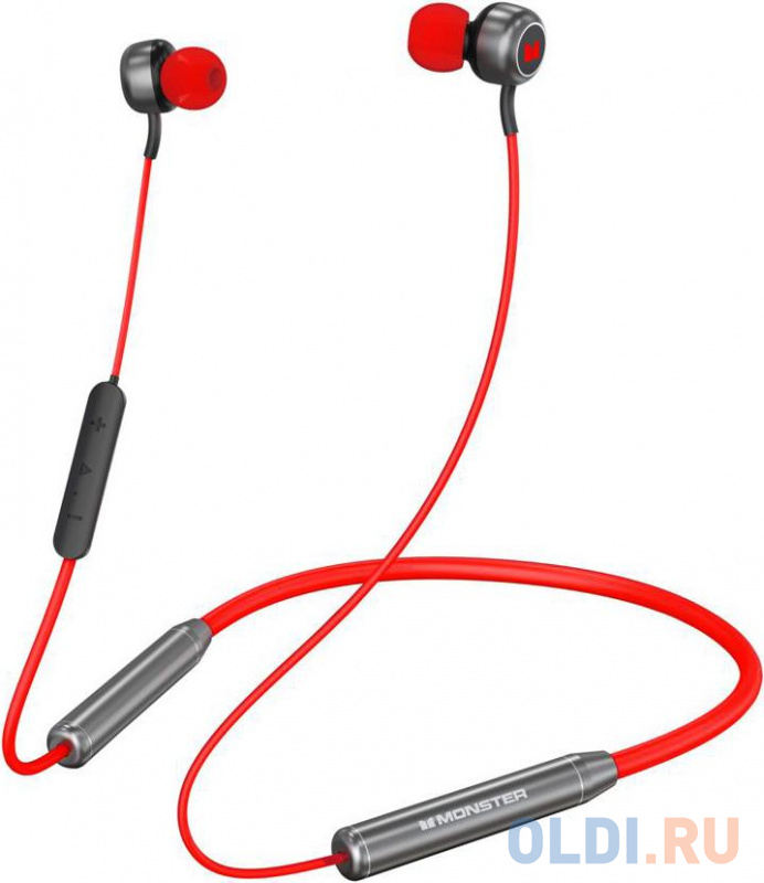 

Гарнитура вкладыши Redline Monster Airmars SG01 красный беспроводные bluetooth в ушной раковине (УТ000028688)