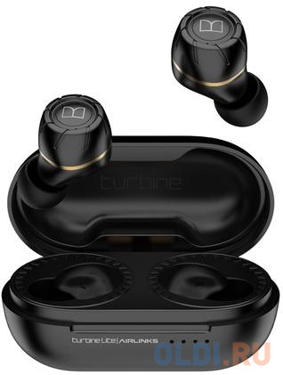 Наушники Monster Turbine AirLinks Lite-Black черный фото