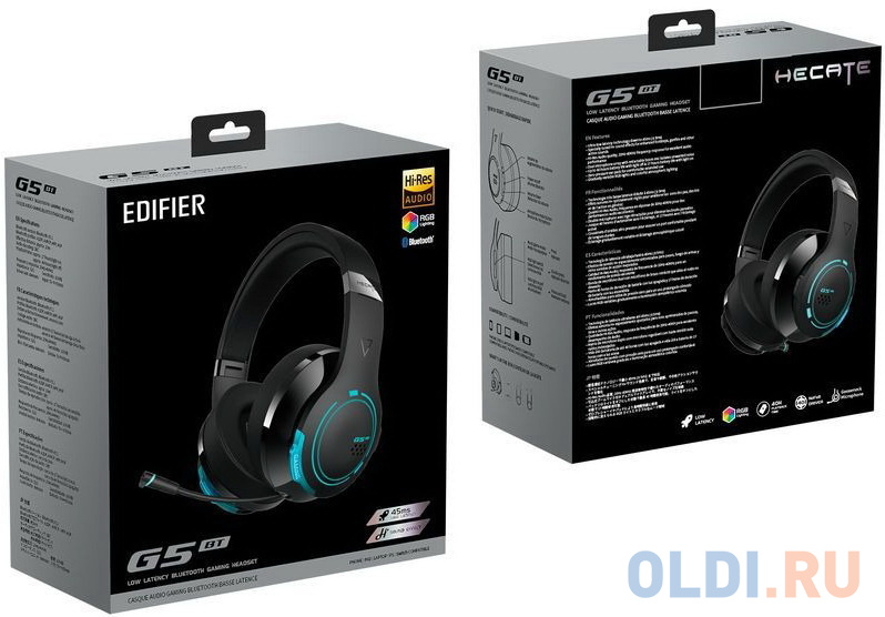 Наушники Edifier G5BT черный фото