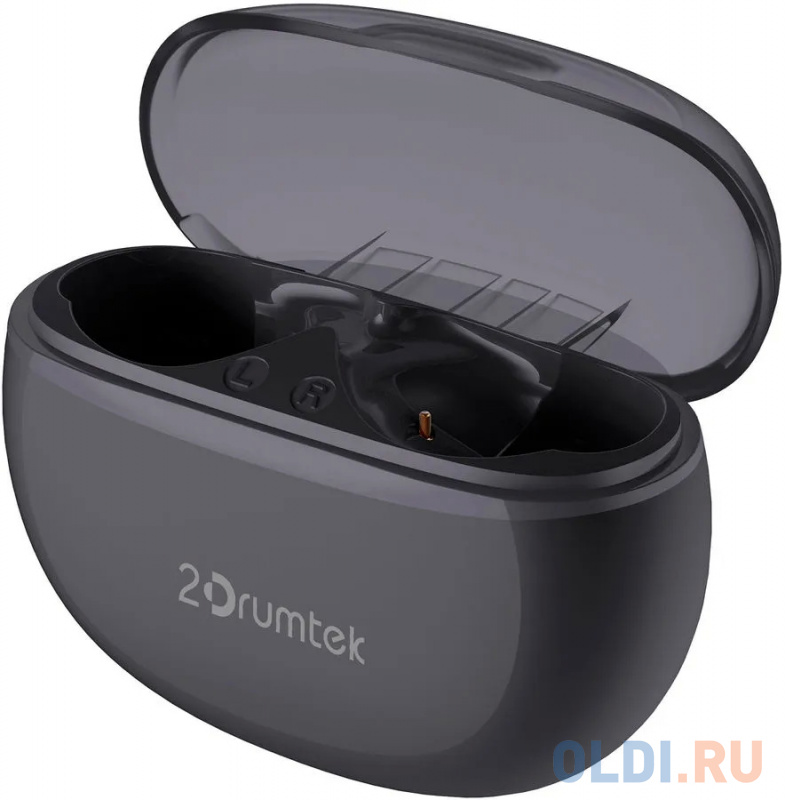 Гарнитура A4TECH 2Drumtek B27 TWS серый фото