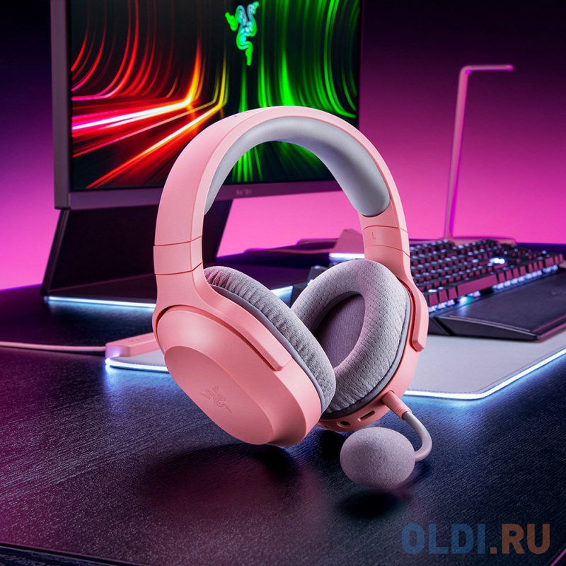 Гарнитура Razer Barracuda X розовый фото