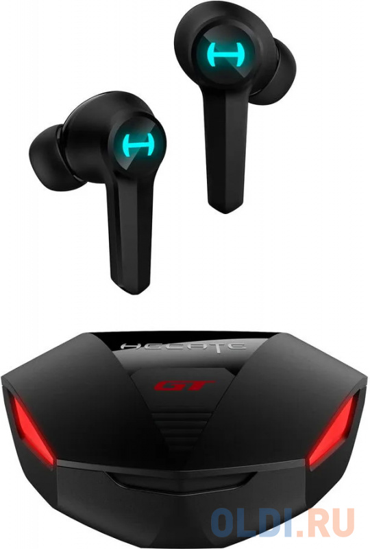 Наушники с микрофоном Edifier GT4 S черный вкладыши беспроводные bluetooth/радио в ушной раковине фото